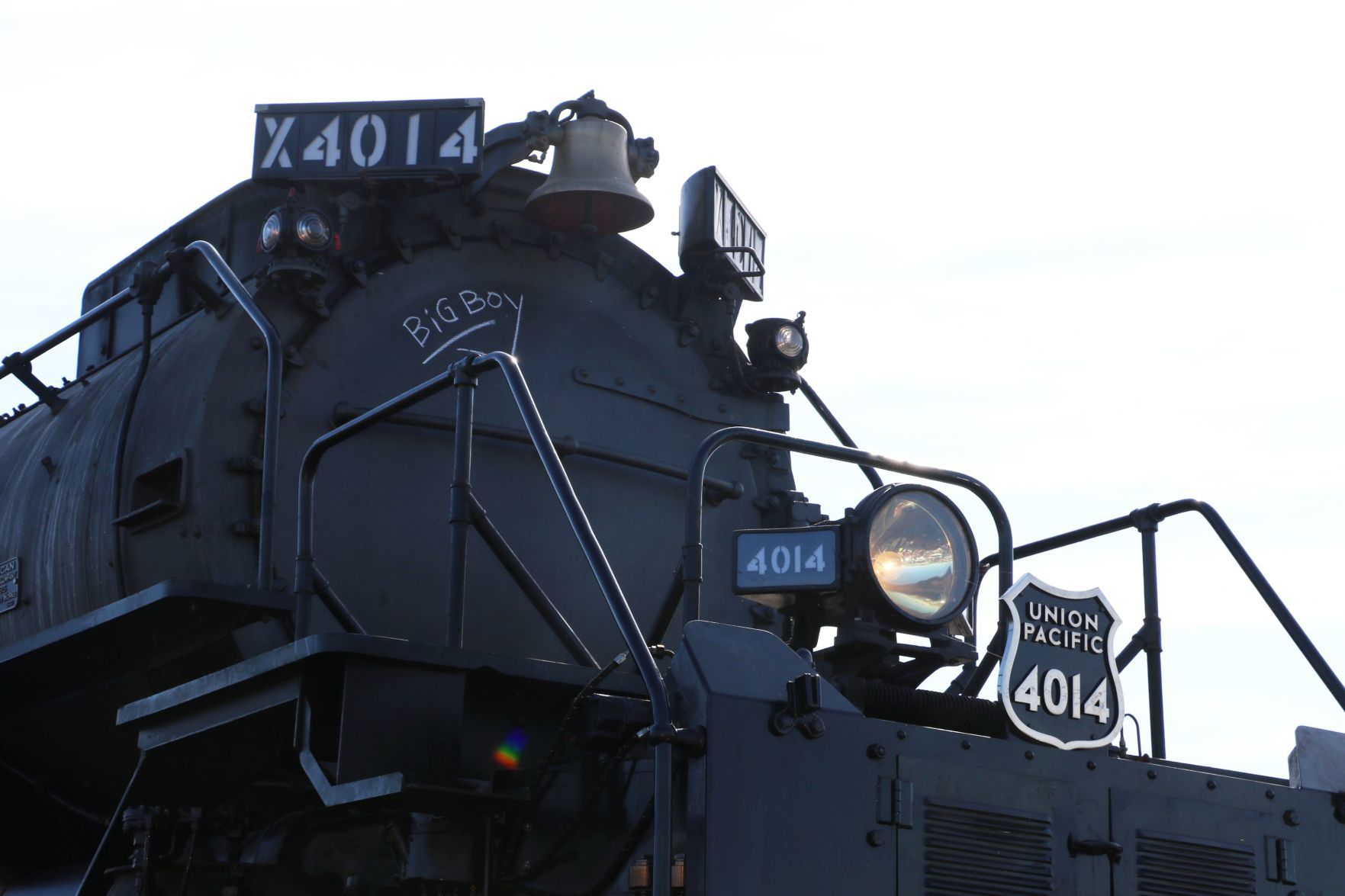Wagoner welcomes Union Pacific's "Big Boy"